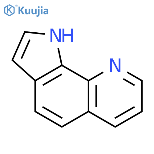 1H-Pyrrolo3,2-hquinoline structure