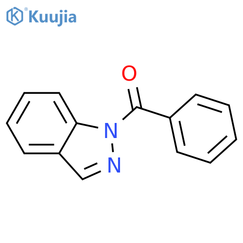 Indazole; 1H-form, N1-Benzoyl structure