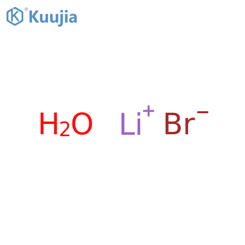 Lithiumbromide (LiBr), monohydrate (9CI) structure