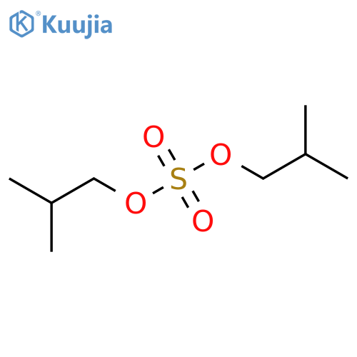 Sulfuric acid, bis(2-Methylpropyl) ester structure