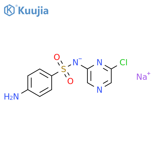Sulfaclozine sodium structure