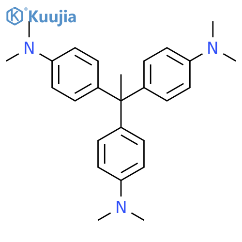 Benzenamine,4,4',4''-ethylidynetris[N,N-dimethyl- structure