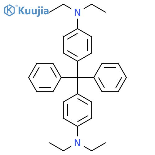 4,4'-(diphenylmethylene)bis[N,N-diethylaniline structure