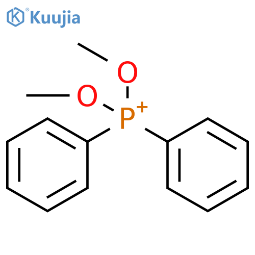 Phosphorus(1+), dimethoxydiphenyl-, (T-4)- structure