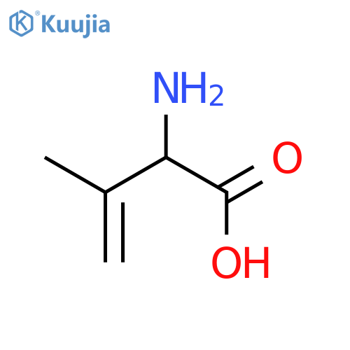 2-amino-3-methylbut-3-enoic acid structure