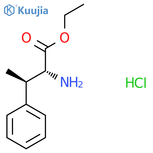 (2R,3R)-2-Amino-3-phenyl-butyric acid ethyl ester hydrochloride structure
