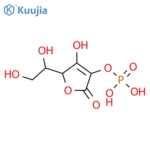 L-Ascorbic acid,2-(dihydrogen phosphate) structure