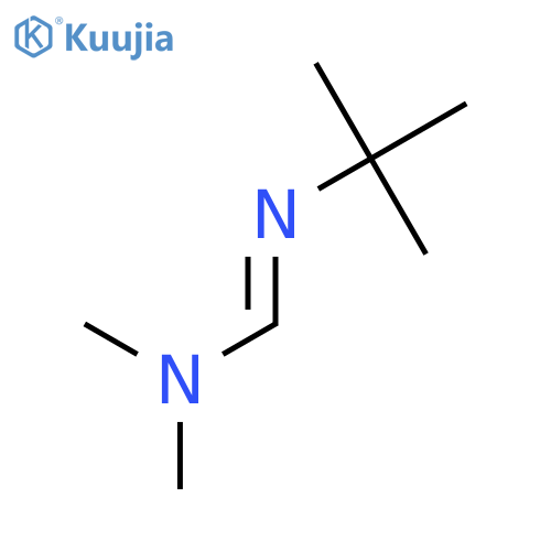 N’-tert-Butyl-N,N-dimethylformamidine structure