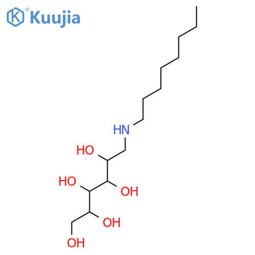 1-Deoxy-1-(octylamino)-D-glucitol structure
