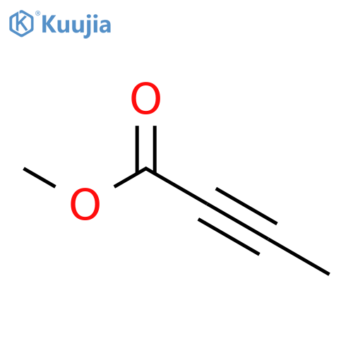 Methyl 2-butynoate structure
