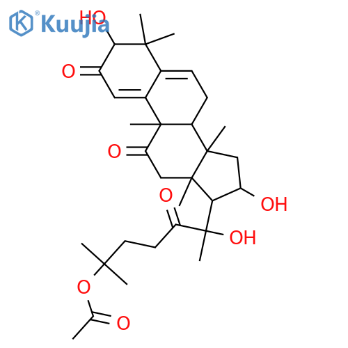 3,16,20,25-Tetrahydroxycucurbita-1(10),5,23-triene-2,11,22-trione; (3α,16α,20R,23E)-form, 23,24-Dihydro, 25-Ac structure