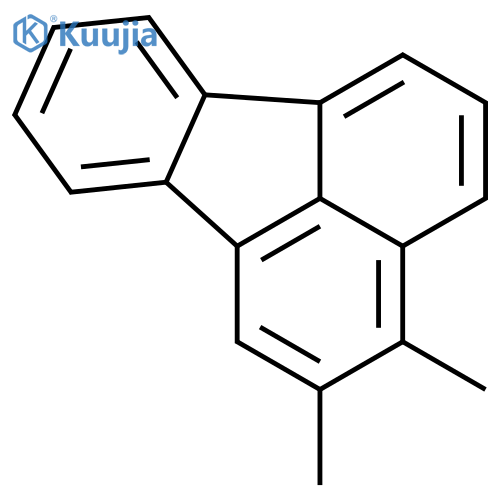 Fluoranthene,2,3-dimethyl- structure