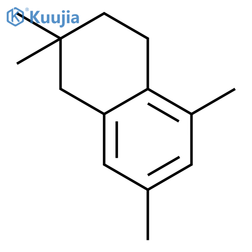 Naphthalene,1,2,3,4-tetrahydro-2,2,5,7-tetramethyl- structure