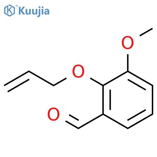 2-(Allyloxy)-3-methoxybenzenecarbaldehyde structure