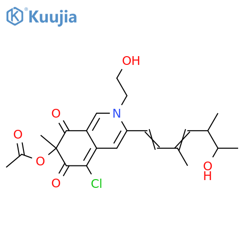 Sclerotioramine; 7-Epimer, 6'R-hydroxy, N-(2-hydroxyethyl) structure