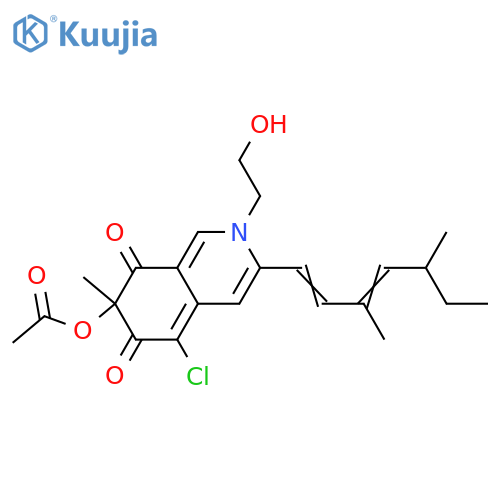 Sclerotioramine; 7-Epimer, N-(2-hydroxyethyl) structure