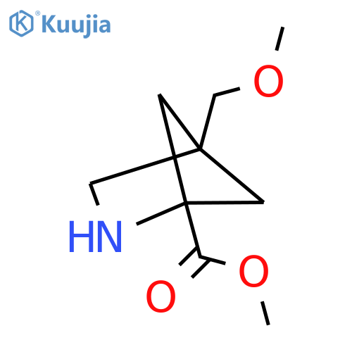 methyl 4-(methoxymethyl)-2-azabicyclo2.1.1hexane-1-carboxylate structure