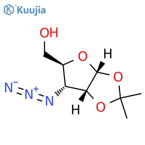 3-Azido-3-deoxy-1,2-O-isopropylidene-α-D-ribofuranose structure
