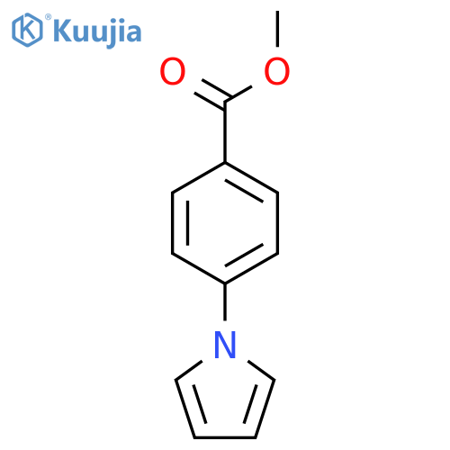 4-(1H-pyrrol-1-yl)-Benzoic acid methyl ester structure