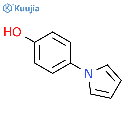 4-(1H-Pyrrol-1-yl)phenol structure
