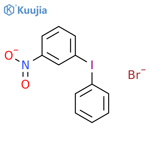 (3-nitrophenyl)-phenyliodanium;bromide structure