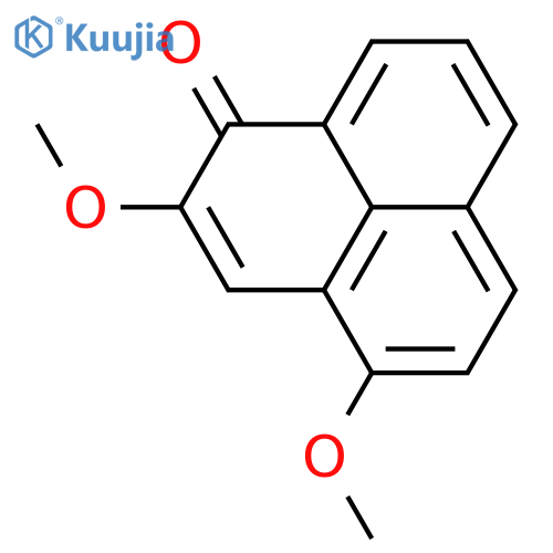 2,4-Dihydroxy-1H-phenalen-1-one; Di-Me ether structure