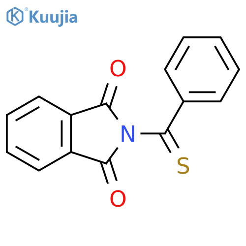 1H-Isoindole-1,3(2H)-dione, 2-(phenylthioxomethyl)- structure