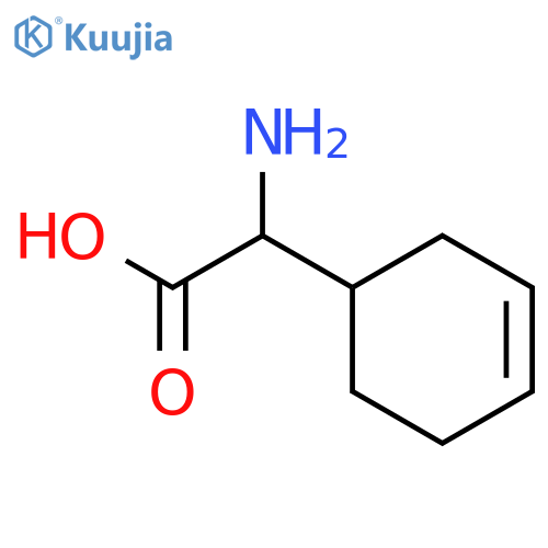 2-amino-2-(cyclohex-3-en-1-yl)acetic acid structure