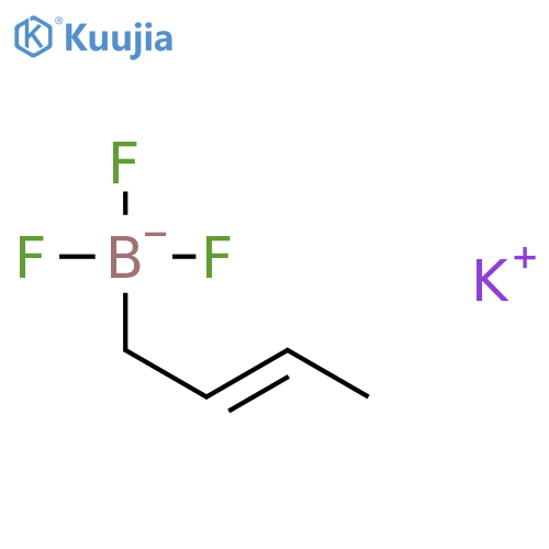 Potassium but-2-en-1-yltrifluoroborate structure