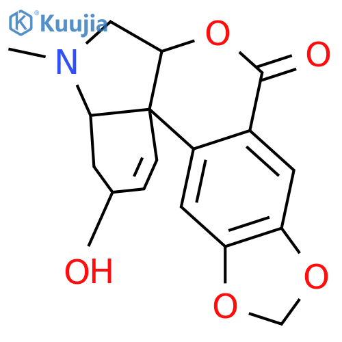 Pretazettine; 3-Epimer, 8-ketone(lactone), O-de-Me structure