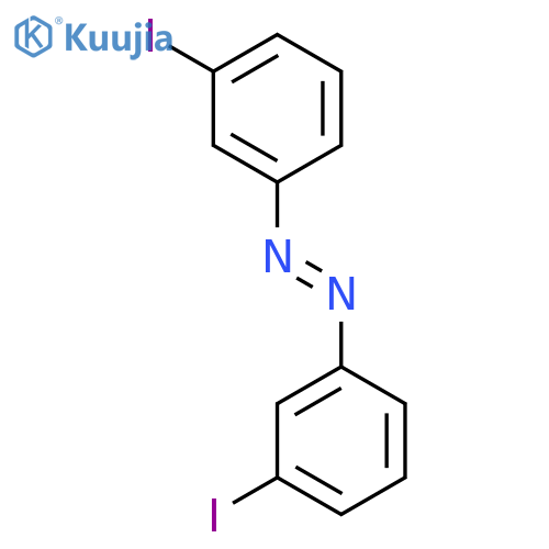 Diazene, bis(3-iodophenyl)- structure