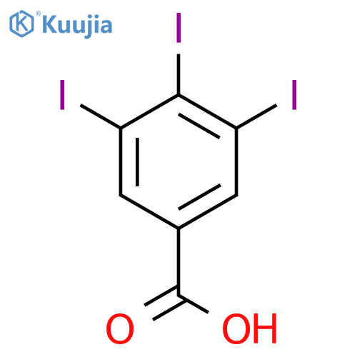 3,4,5-Triiodobenzoic acid structure