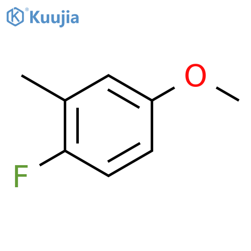 4-Fluoro-3-methylanisole structure