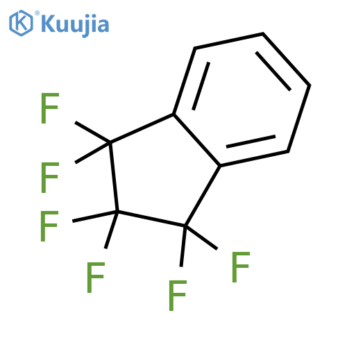 1,1,2,2,3,3-Hexafluoroindene structure