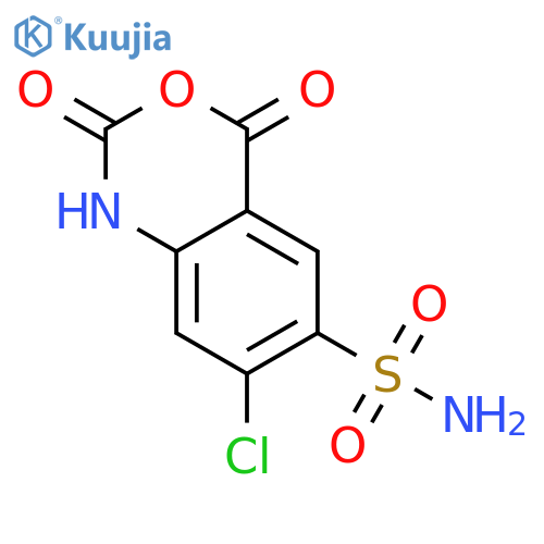 7-Chloro-6-sulfamoylisatoic Anhydride structure