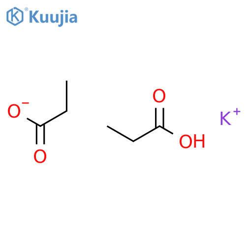 Propanoic acid,potassium salt (2:1) (9CI) structure