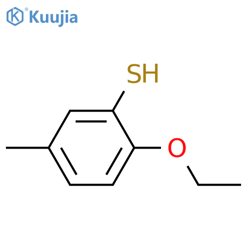2-Ethoxy-5-methylthiophenol structure
