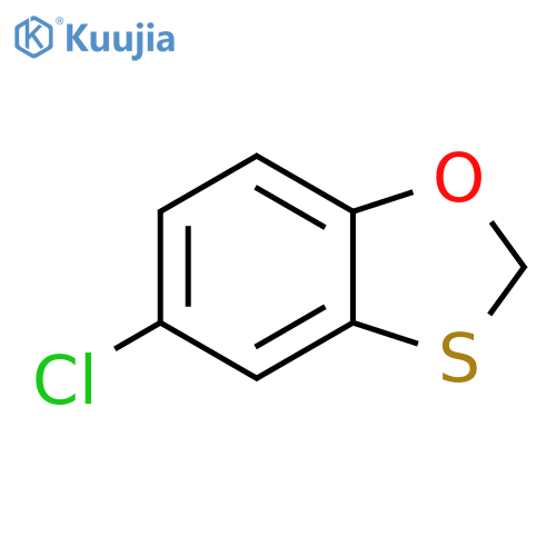1,3-Benzoxathiole, 5-chloro- structure
