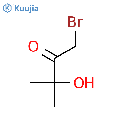 2-Butanone, 1-bromo-3-hydroxy-3-methyl- structure