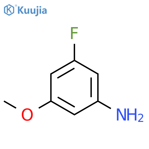 3-Fluoro-5-methoxyaniline structure