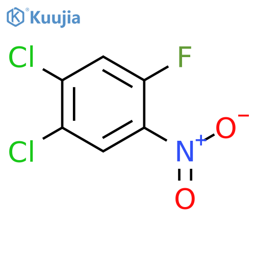 1,2-Dichloro-4-fluoro-5-nitrobenzene structure