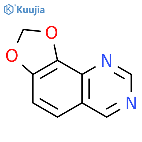 1,3-Dioxolo[4,5-h]quinazoline(8CI,9CI) structure