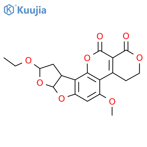 Aflatoxin G1; 15,16-Dihydro, 16-ethoxy structure