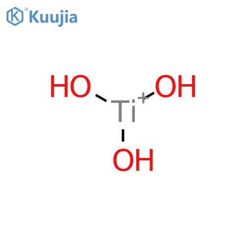 Titanium(1+), trihydroxy- structure