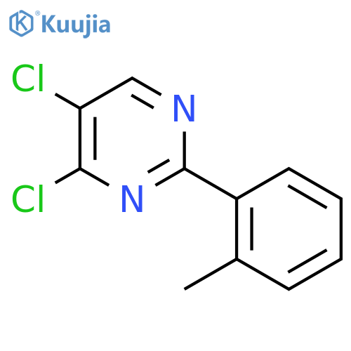 4,5-Dichloro-2-(o-tolyl)pyrimidine structure