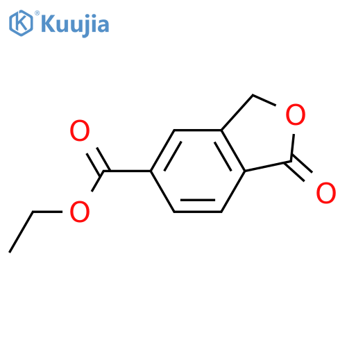 5-Isobenzofurancarboxylicacid, 1,3-dihydro-1-oxo-, ethyl ester structure