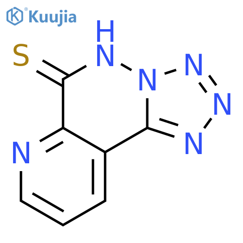 Pyrido[3,2-d]tetrazolo[1,5-b]pyridazine-6(5H)-thione structure