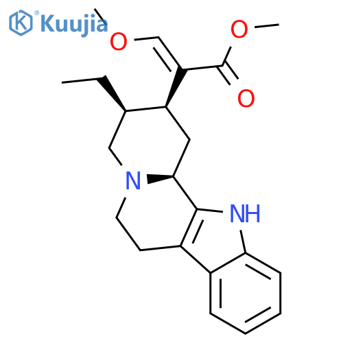 (-)-Corynantheidine structure