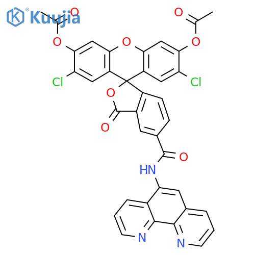 Phen Green SK diacetate (5/6-mixture) structure