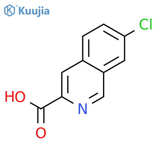 7-Chloroisoquinoline-3-carboxylic acid structure